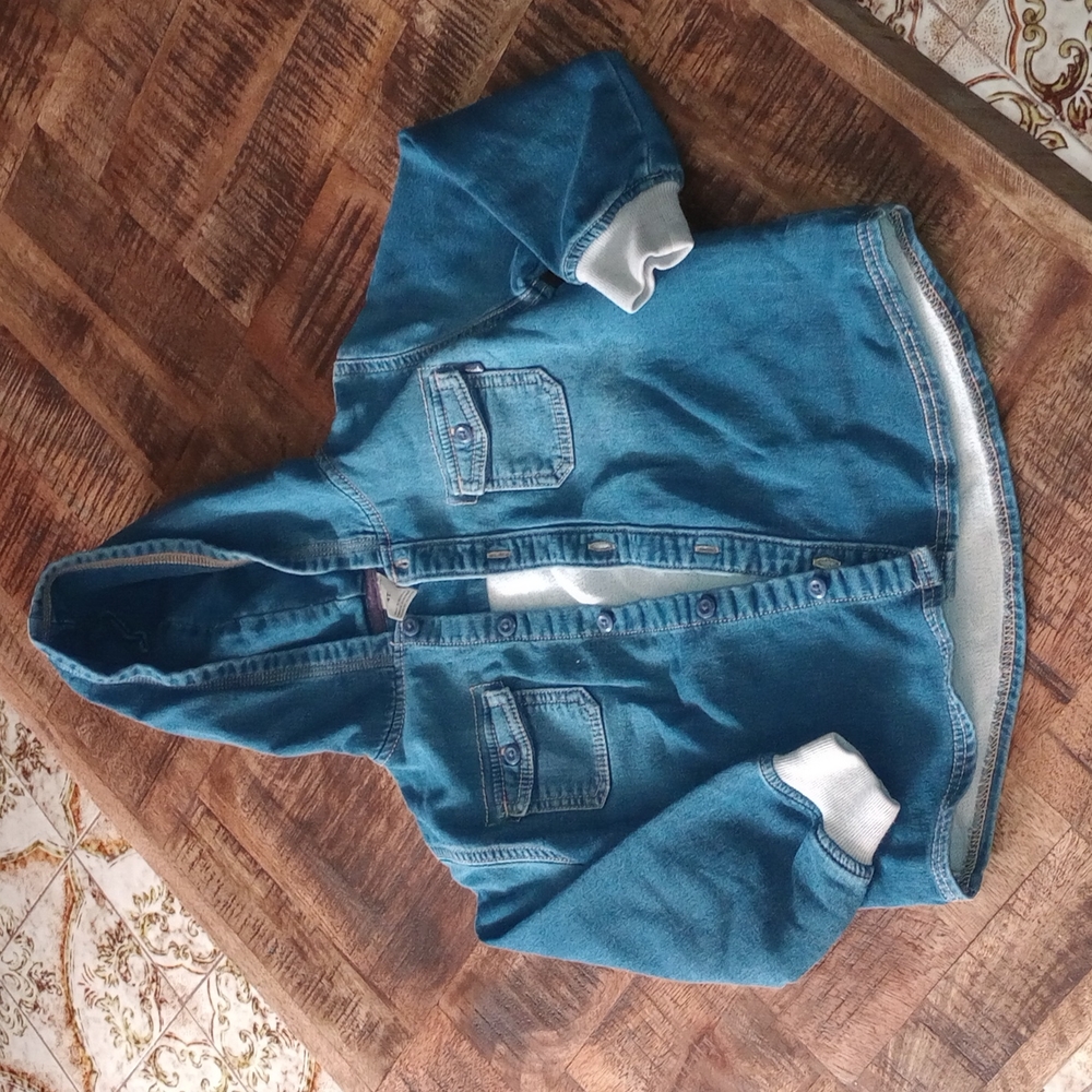 Denim Sweater